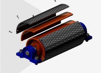 POLEA CON RECUBRIMIENTO REMOVIBLE