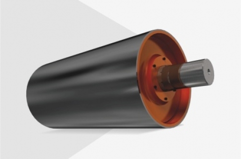 Polea con revestimiento liso