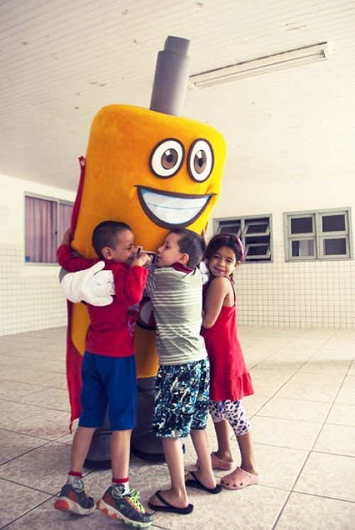 Imagem do post Super Rolinho visita Bairro da Juventude